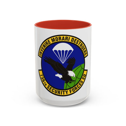 736th Security Forces Squadron (U.S. Air Force) Accent Coffee Mug