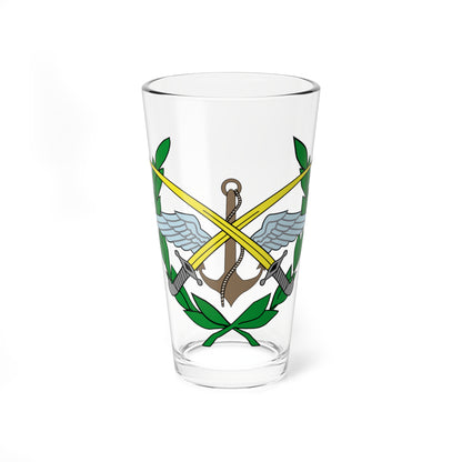 Syria Armed Forces Emblem (Syria) (Coat of Arms) Pint Glass 16oz