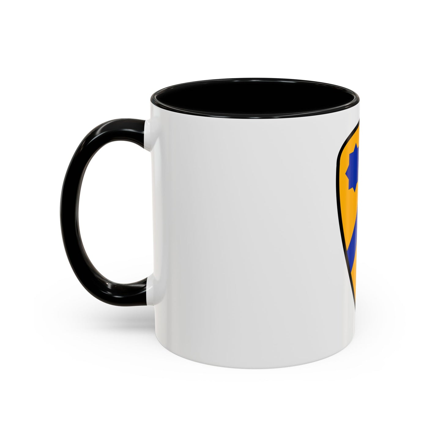 US 2nd Cavalry Division (U.S. Army) Accent Coffee Mug