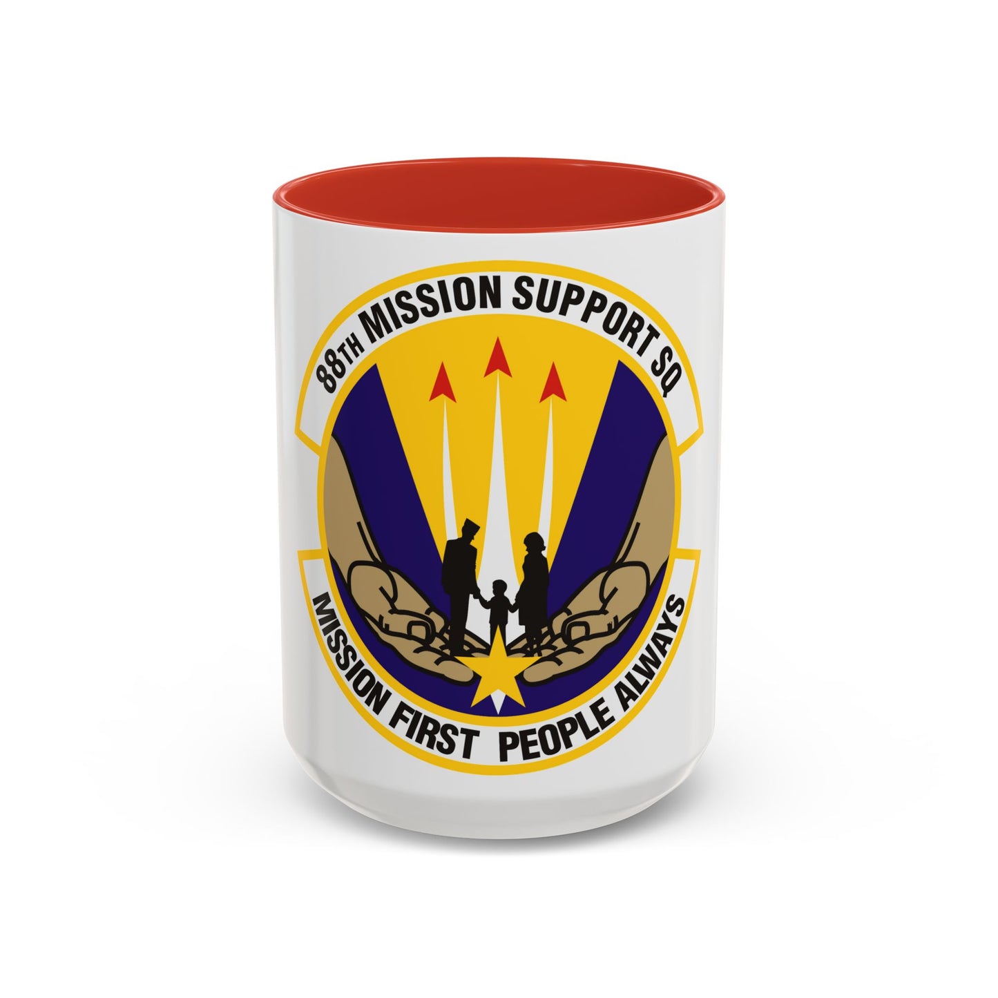 88th Mission Support Squadron (U.S. Air Force) Accent Coffee Mug