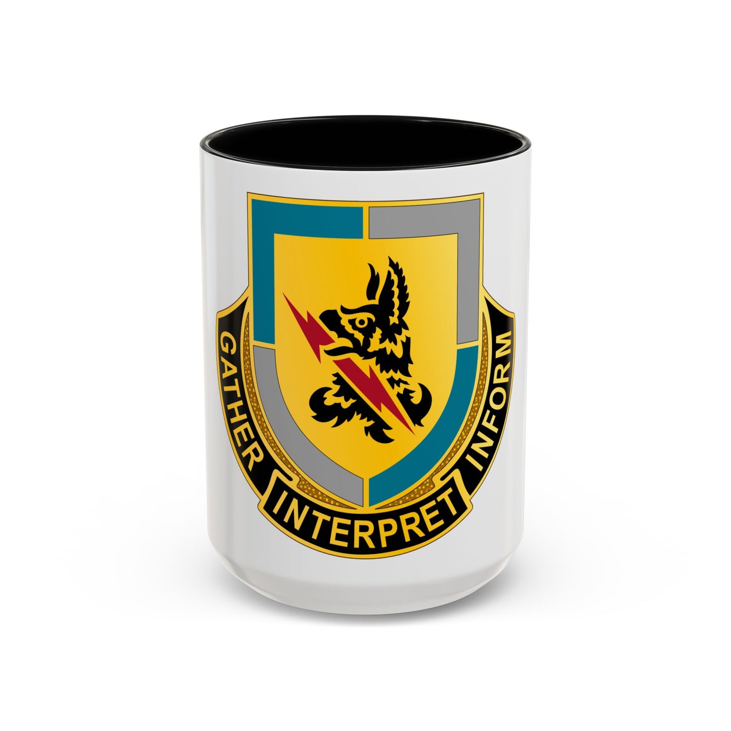 134 Military Intelligence Battalion (U.S. Army) Accent Coffee Mug