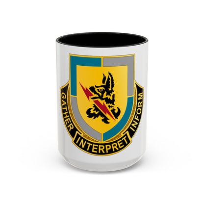 134 Military Intelligence Battalion (U.S. Army) Accent Coffee Mug