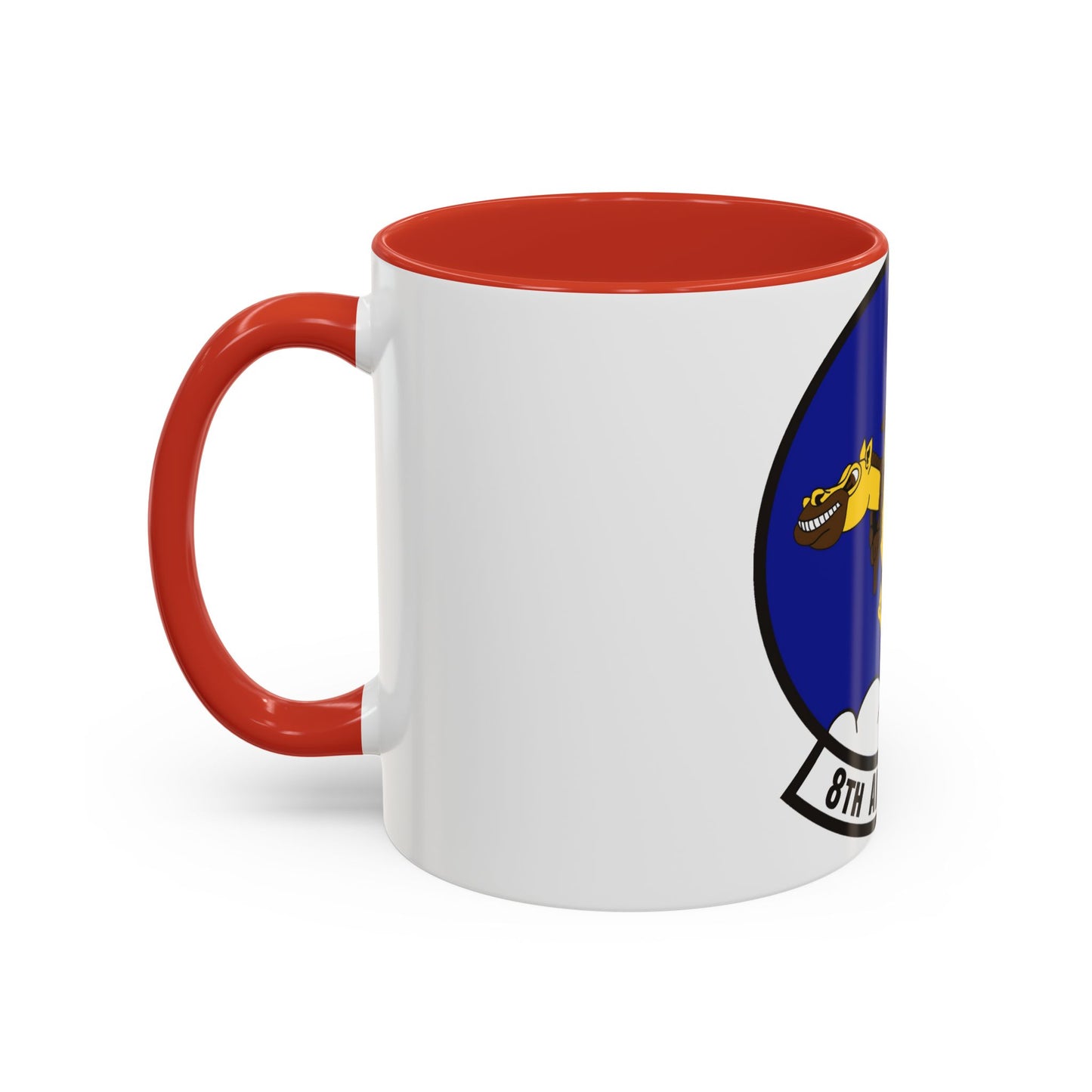 8th Airlift Squadron (U.S. Air Force) Accent Coffee Mug