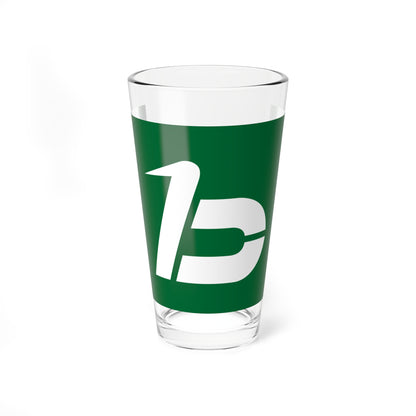 Flag of Niitsuru Fukushima 1979-2005 (Japan) Pint Glass 16oz