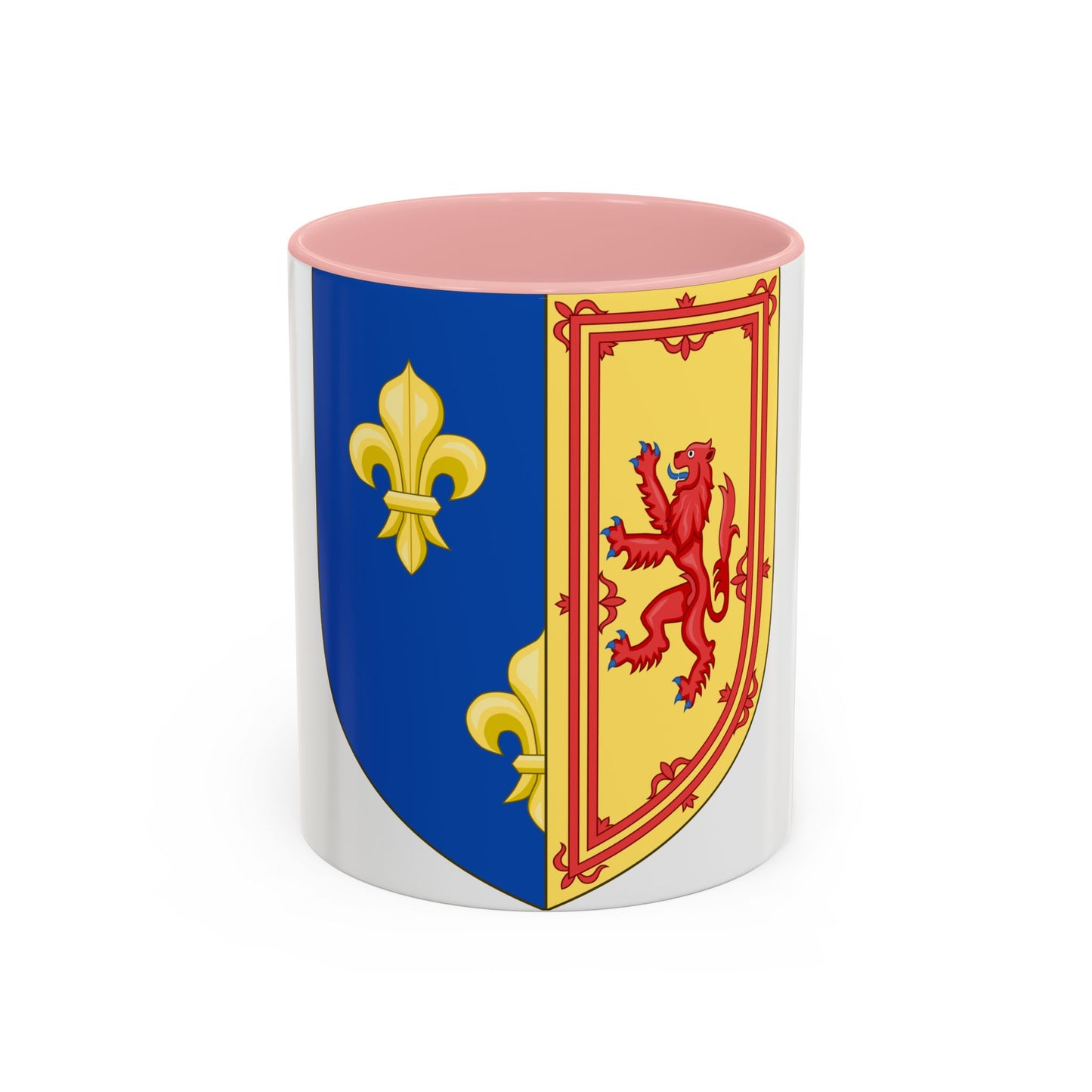 Royal Arms of the Kingdom of Scotland (1560-1565) - Accent Coffee Mug