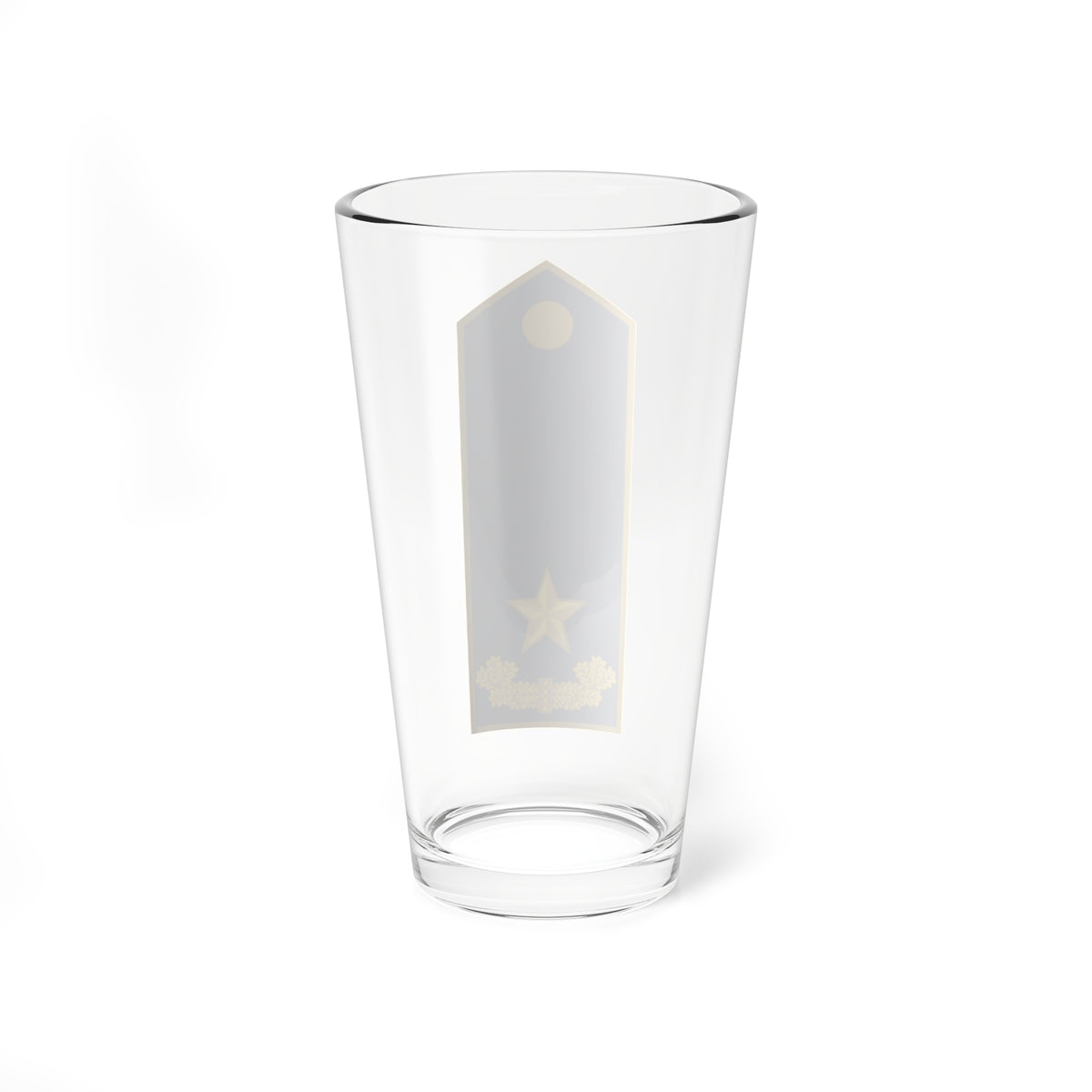 ALB Airforce OF 6 (Albania) (Military Rank) Pint Glass 16oz