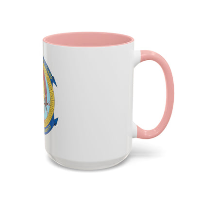 USCG AS Sacramento CA (U.S. Coast Guard) Accent Coffee Mug