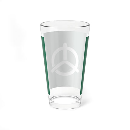 Flag of Tobe Ehime (Japan) Pint Glass 16oz