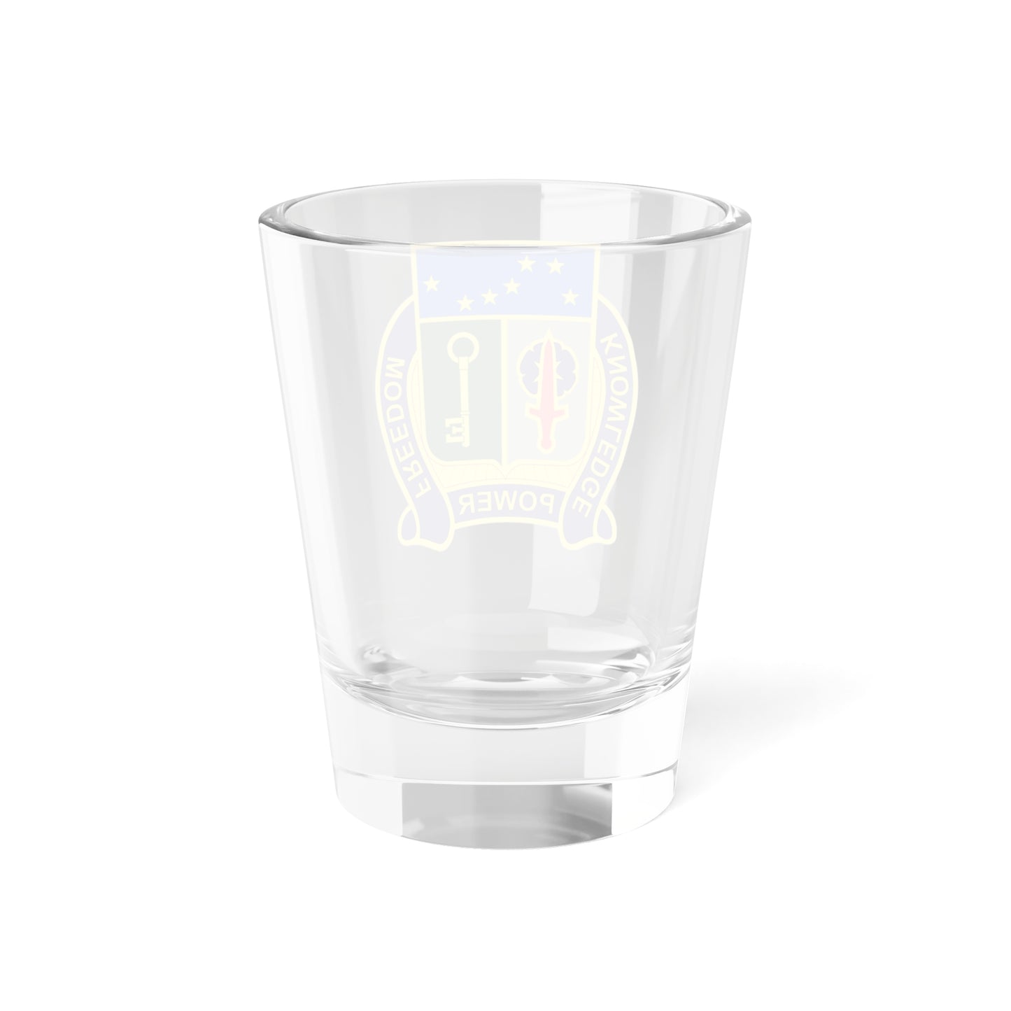 Verre à liqueur du 250e bataillon du renseignement militaire (armée américaine) 1,5 oz