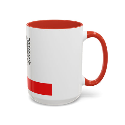 Naval Ensign of Albania - Accent Coffee Mug