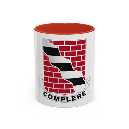 463 Engineer Battalion (U.S. Army) Accent Coffee Mug