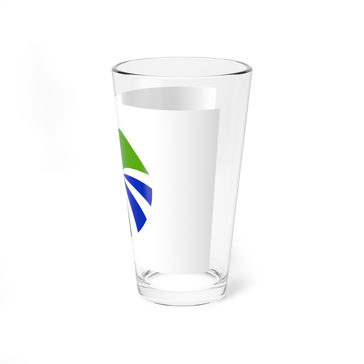Flag of Kurobe Toyama no text (Japan) Pint Glass 16oz