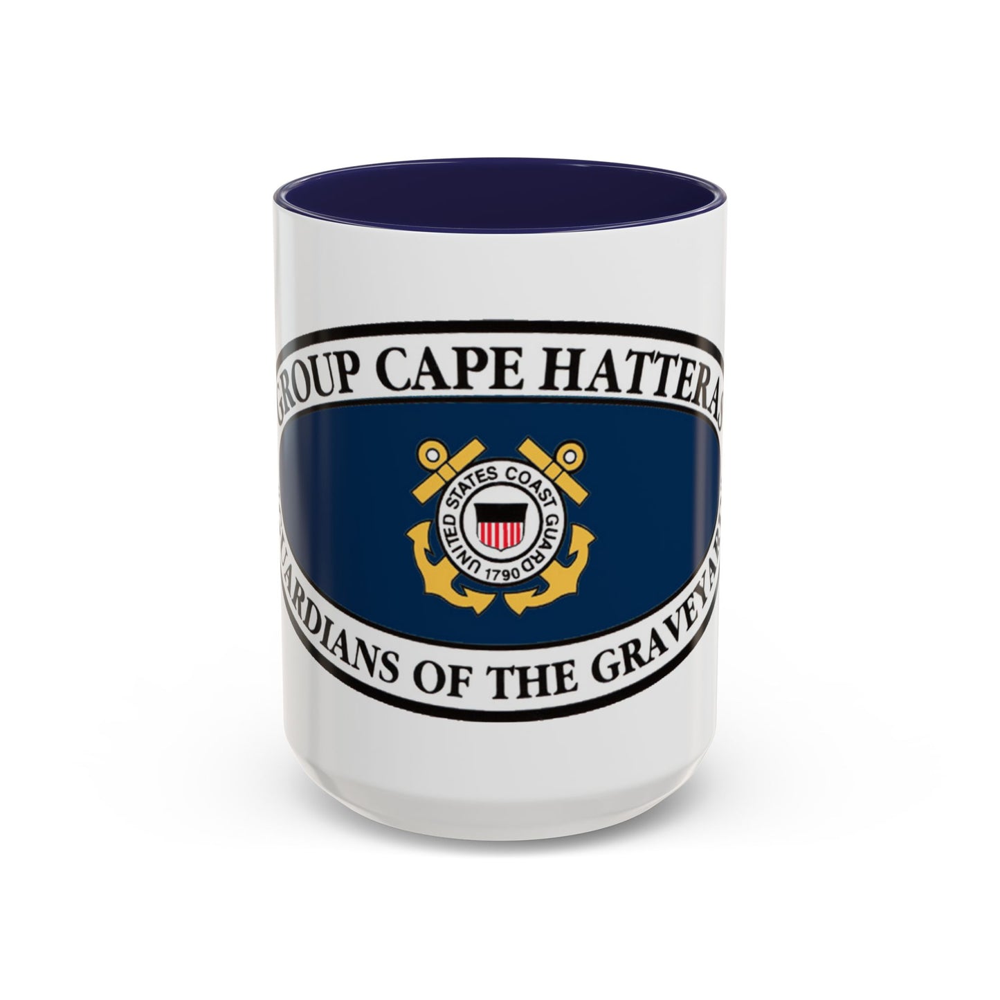 USCG Group Cape Hatteras VINT (U.S. Coast Guard) Accent Coffee Mug