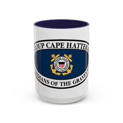 USCG Group Cape Hatteras VINT (U.S. Coast Guard) Accent Coffee Mug