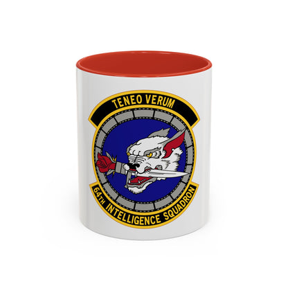64 Intelligence Squadron AFRC (U.S. Air Force) Accent Coffee Mug