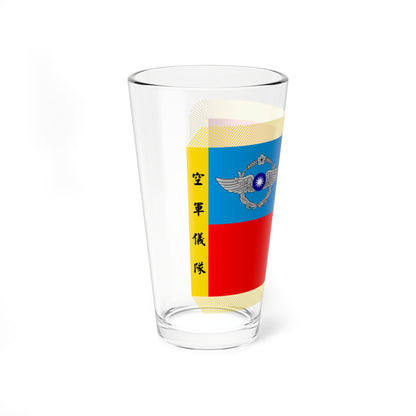 ROCAF Honor Guard Flag (China) Pint Glass 16oz