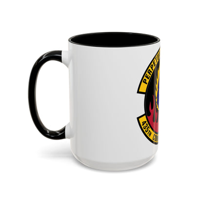 435th Communications Squadron (U.S. Air Force) Accent Coffee Mug