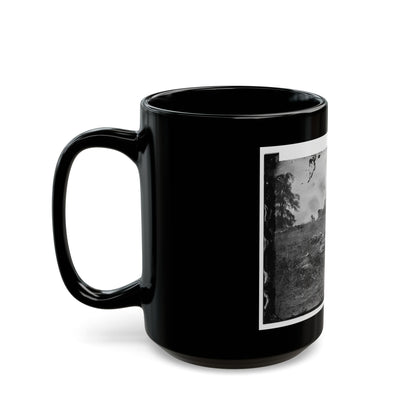 Gettysburg, Pa. Confederate Dead At The Edge Of The Rose Woods, July 5, 1863 (U.S. Civil War) Black Coffee Mug