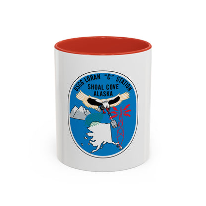 USCG Loran C Station Shoal Cove Alaska (U.S. Coast Guard) Accent Coffee Mug