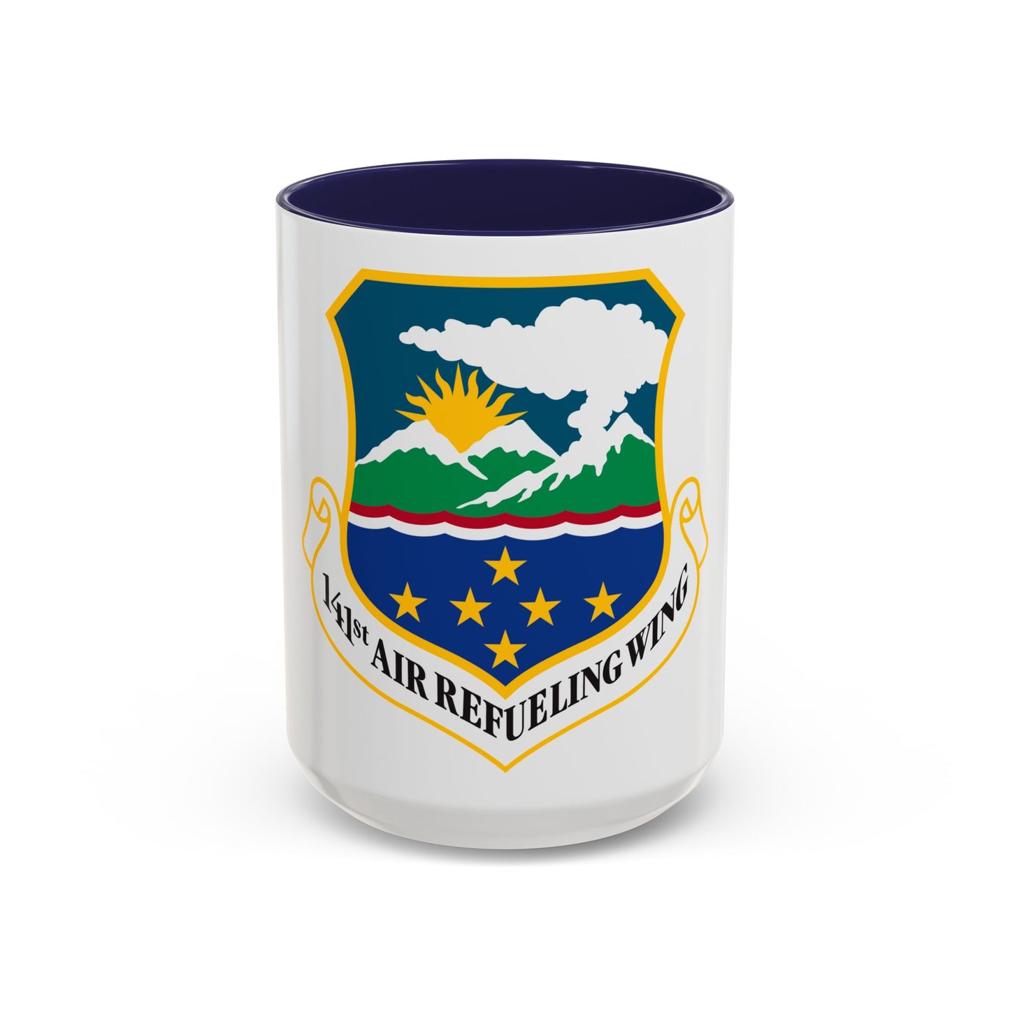 141st Air Refueling Wing (U.S. Air Force) Accent Coffee Mug