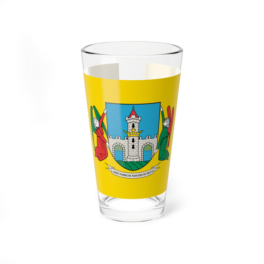 Flag of Koszeg (Hungary) Pint Glass 16oz