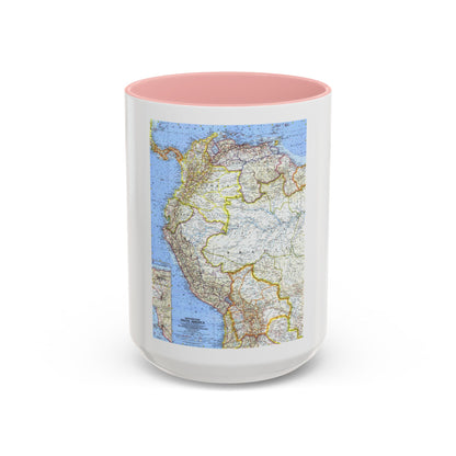 South America - Northwestern (1964) (Map) Accent Coffee Mug