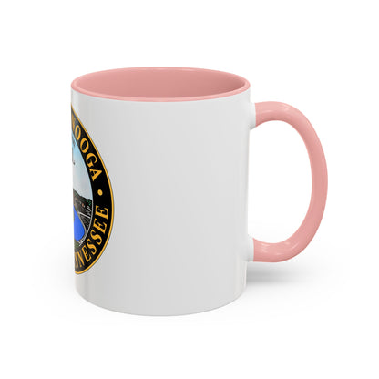 Seal of Chattanooga Tennessee - Accent Coffee Mug