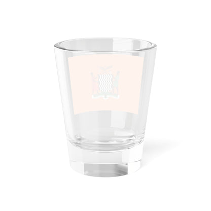 Flag of the President of Zambia (Zambia) (Coat of Arms) Shot Glass 1.5oz