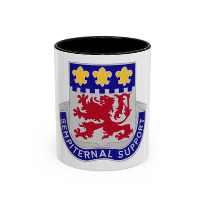105 Engineer Group (U.S. Army) Accent Coffee Mug