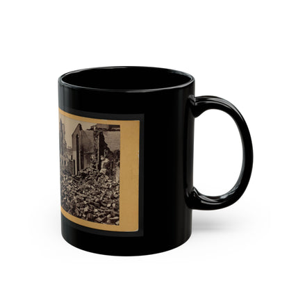 View Of Richmond, Va., At The Close Of The Rebellion (U.S. Civil War) Black Coffee Mug