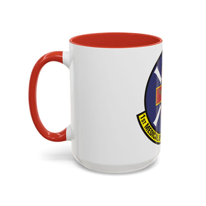 1st Medical Operations Squadron (U.S. Air Force) Accent Coffee Mug