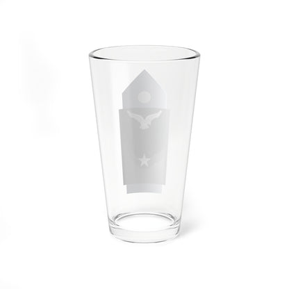 SS.OO.4.  COM (Chile) (Military Rank) Pint Glass 16oz