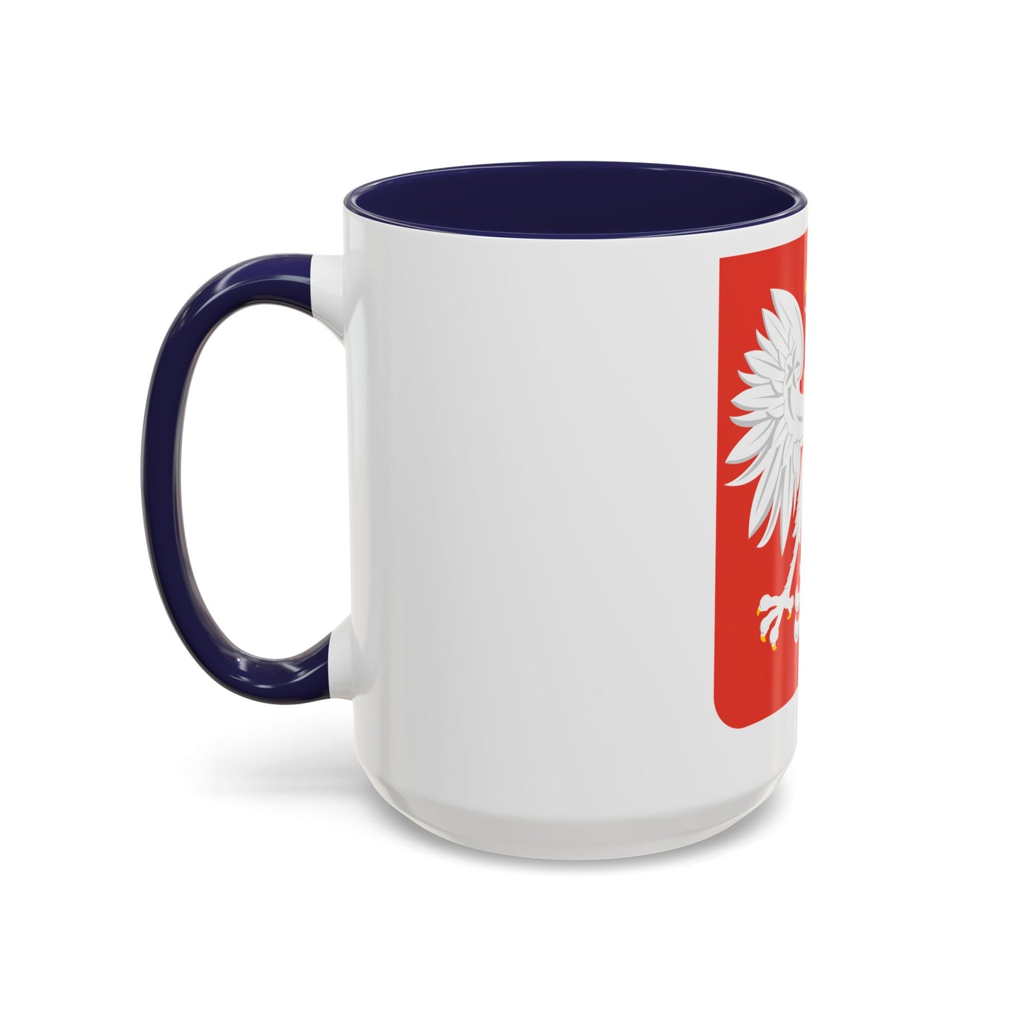 Coat of arms of Poland (1955-1980) - Accent Coffee Mug