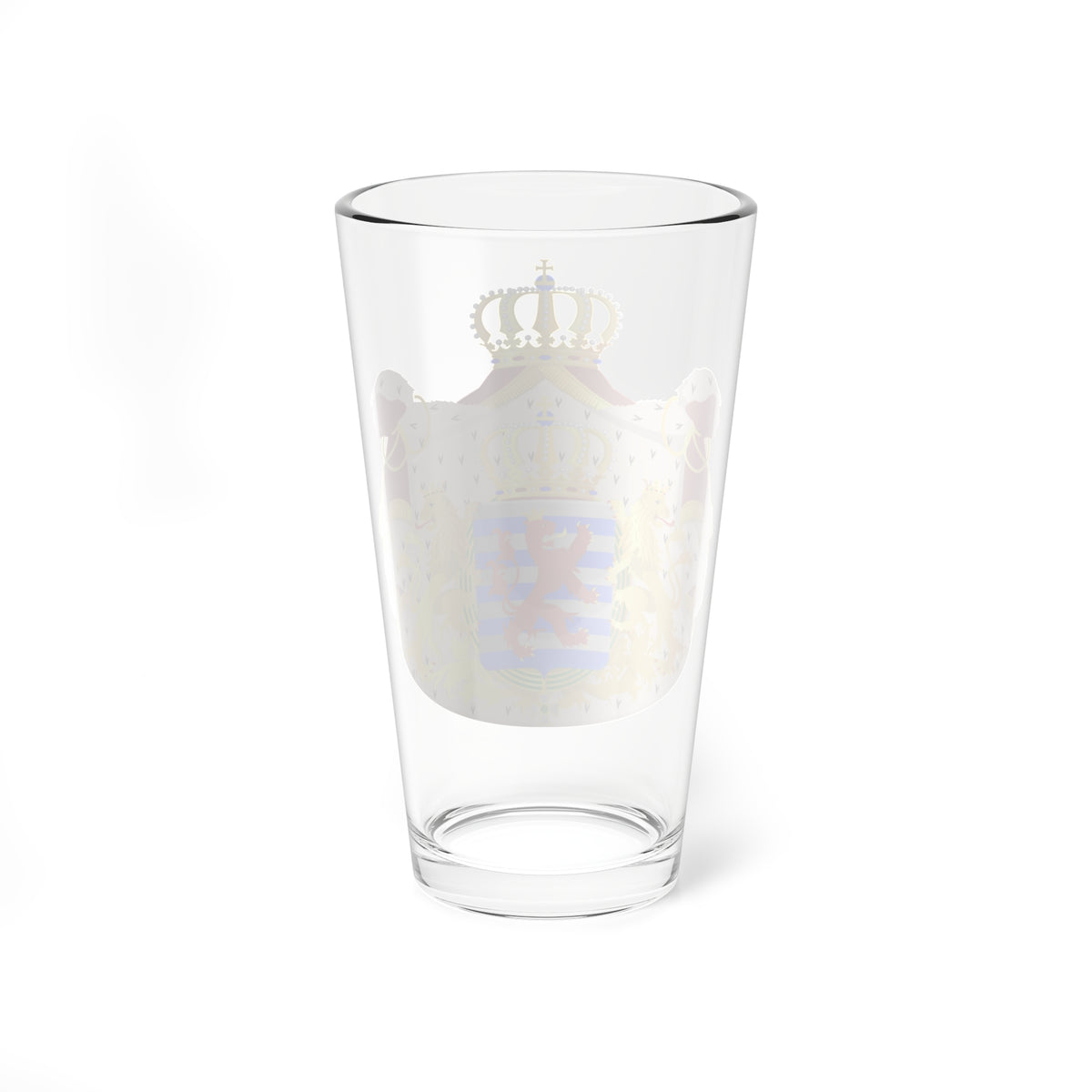 Greater-Coat-of-Arms-of-Luxembourg (Luxembourg) (Coat of Arms) Pint Glass 16oz