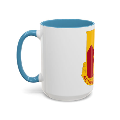143rd Armored Field Artillery Battalion (U.S. Army) Accent Coffee Mug