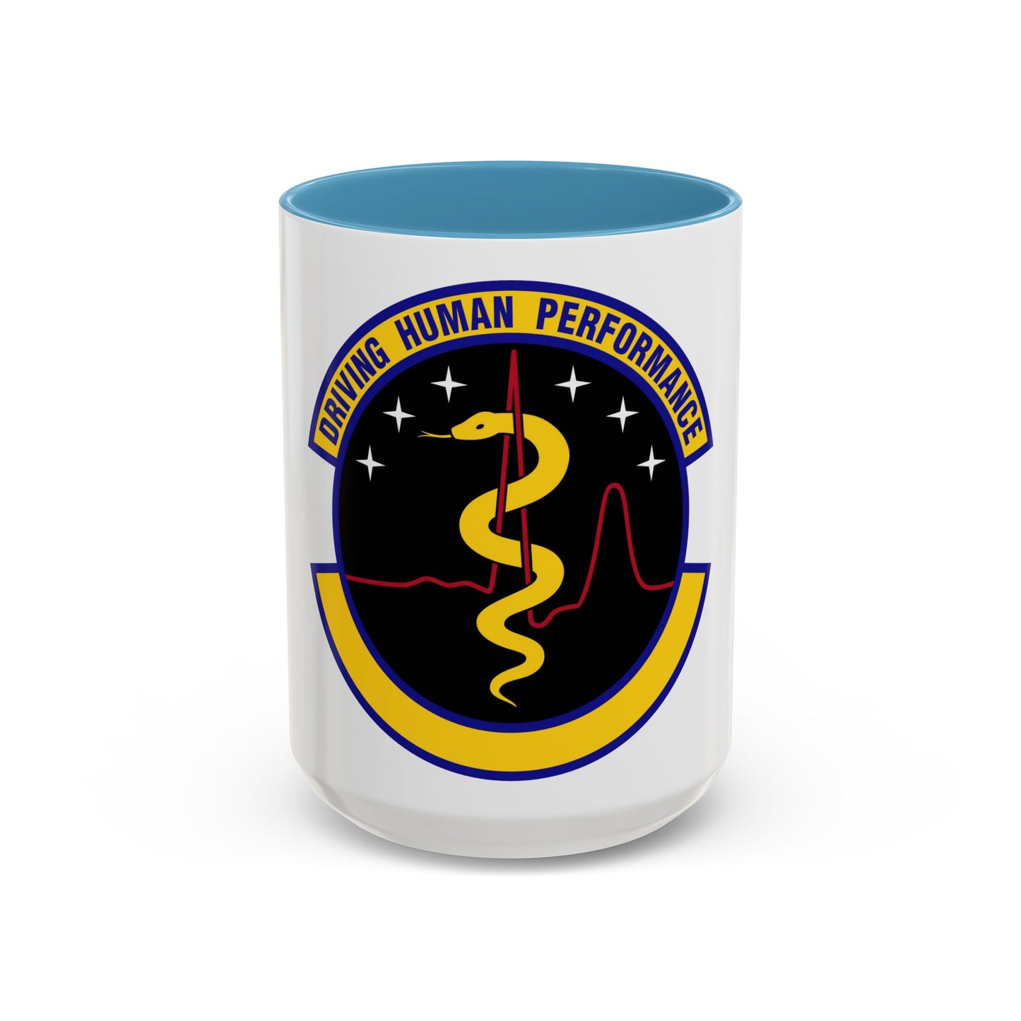 21 Operational Medical Readiness Squadron USSF (U.S. Air Force) Accent Coffee Mug