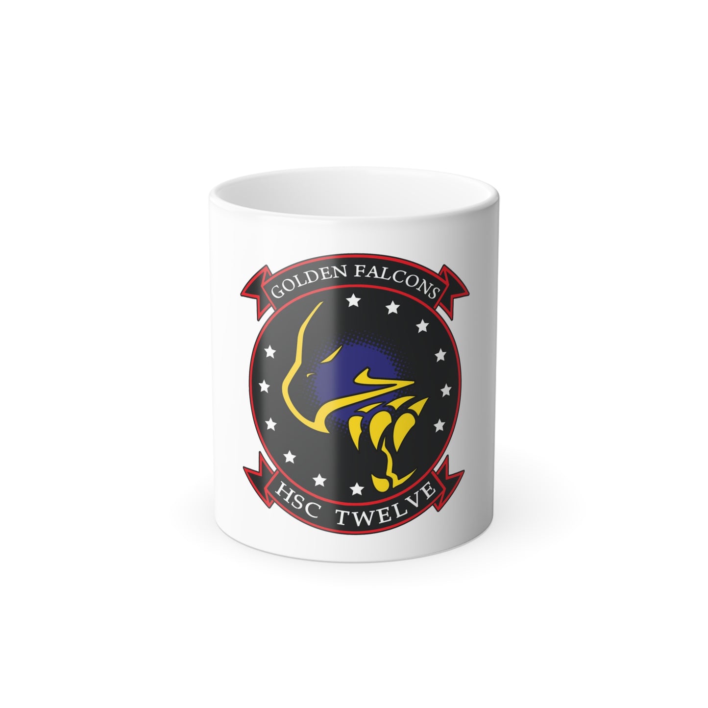 HSC 12 Golden Falcons (U.S. Navy) Color Changing Mug 11oz
