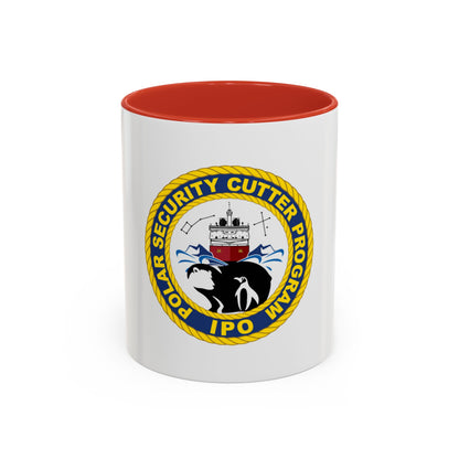 C2495 Polar Security Cutter Program IPO (U.S. Coast Guard) Accent Coffee Mug