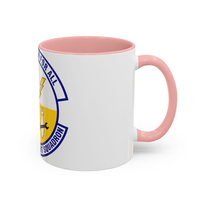 633d Force Support Squadron (U.S. Air Force) Accent Coffee Mug