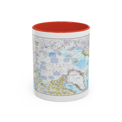 Arctic Ocean (1983) (Map) Accent Coffee Mug