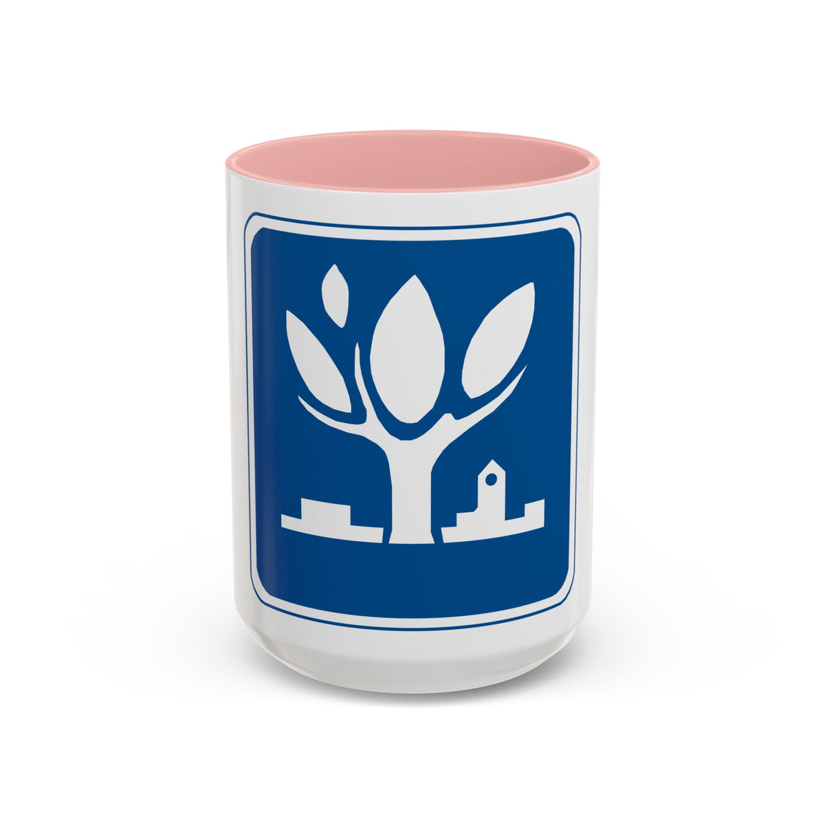 Seal of Naperville Illinois - Accent Coffee Mug