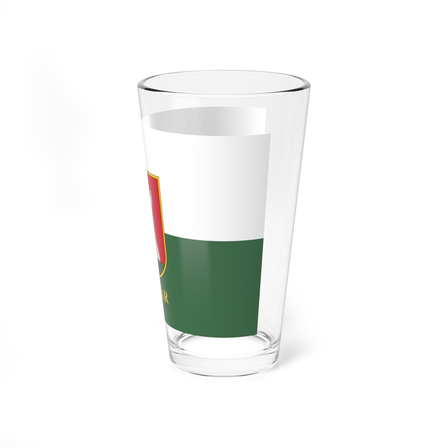 Flag of Sarvar (Hungary) Pint Glass 16oz