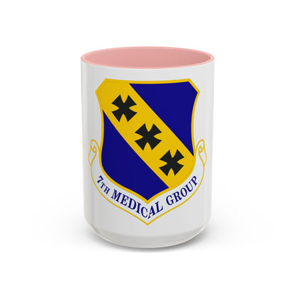 7th Medical Group (U.S. Air Force) Accent Coffee Mug