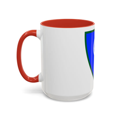 38th Infantry Division SSI (U.S. Army) Accent Coffee Mug