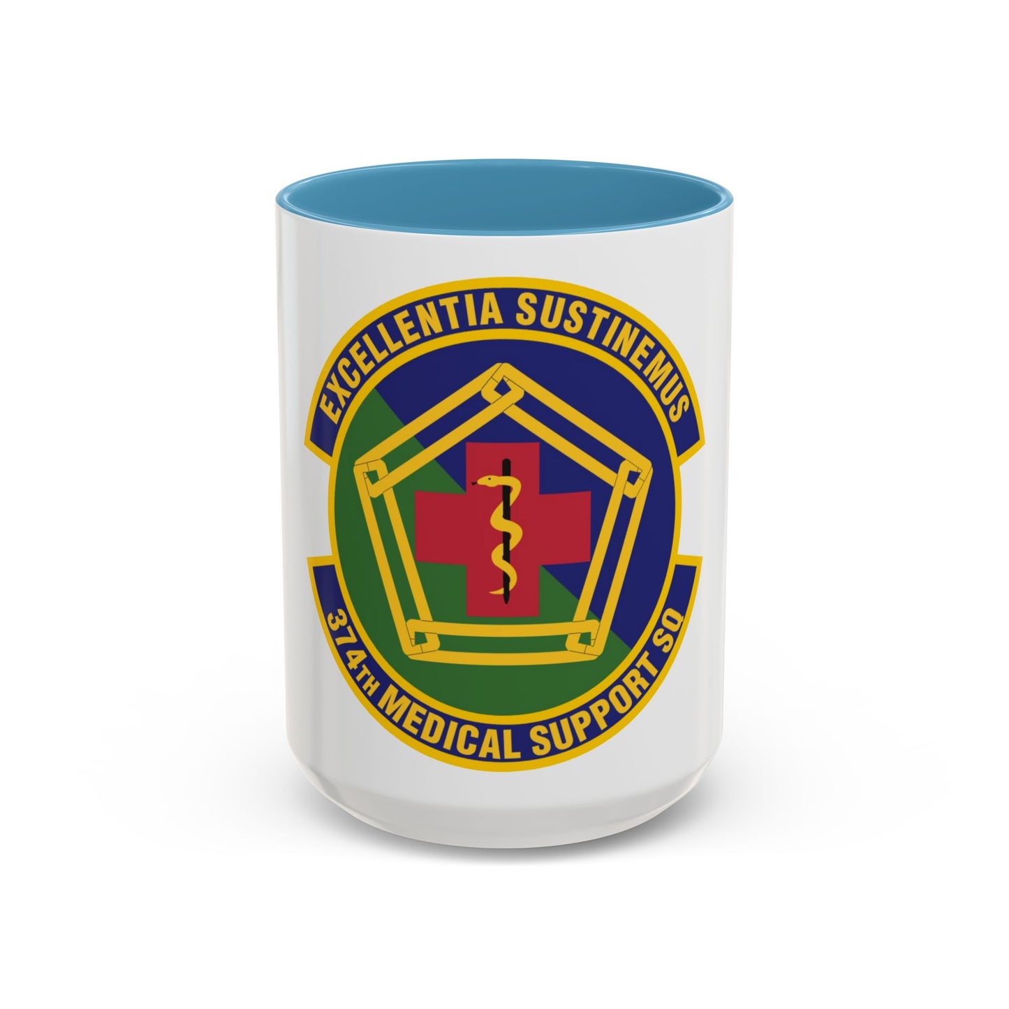374th Medical Support Squadron (U.S. Air Force) Accent Coffee Mug
