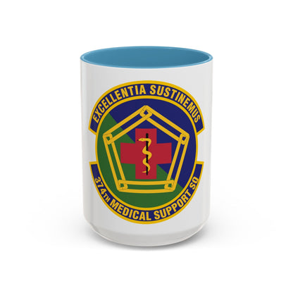 374th Medical Support Squadron (U.S. Air Force) Accent Coffee Mug