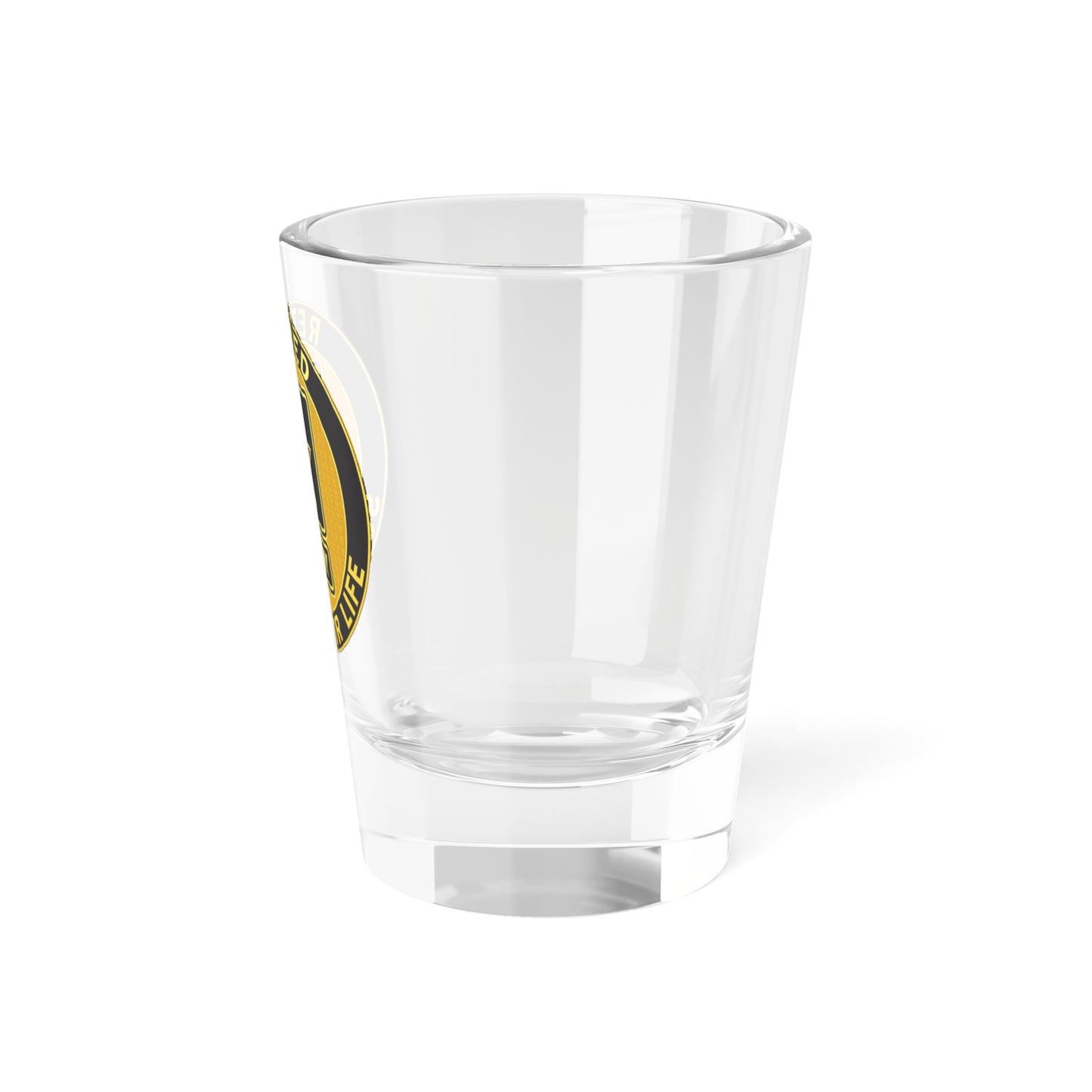 Retired Service Identification Badge (U.S. Army) Shot Glass 1.5oz