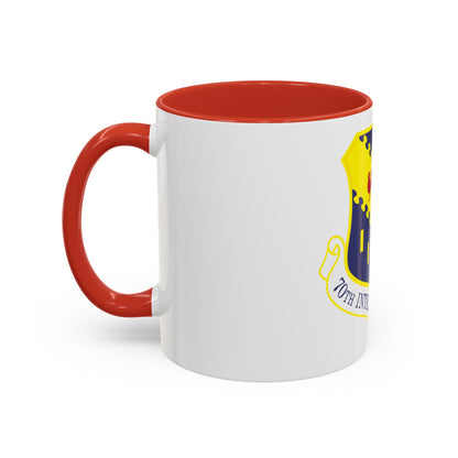 70th Intelligence Wing (U.S. Air Force) Accent Coffee Mug