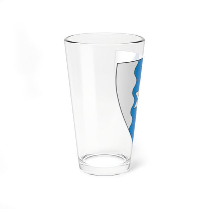 Muhu Valla vapp (Estonia) (Coat of Arms) Pint Glass 16oz