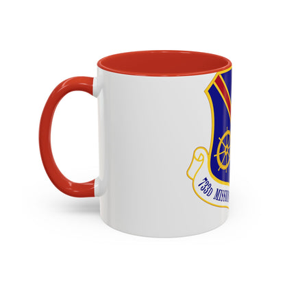 733d Mission Support Group (U.S. Air Force) Accent Coffee Mug